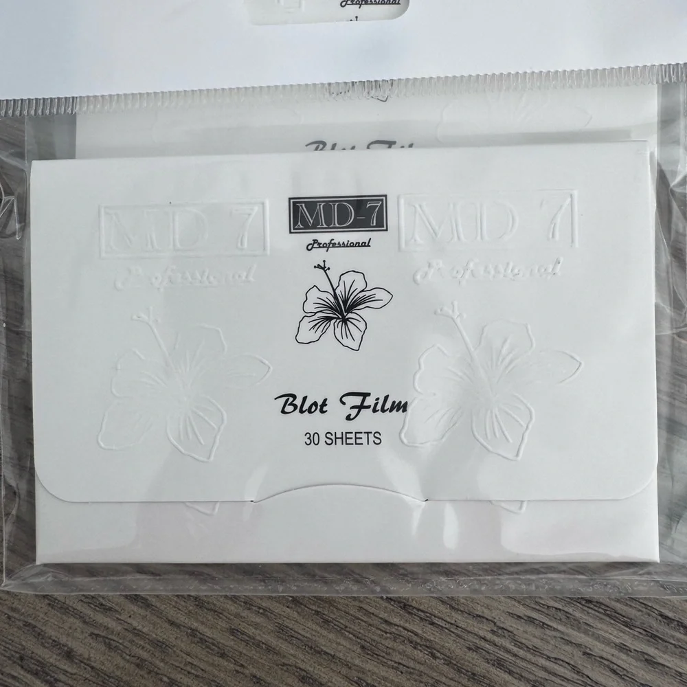 🆕 MD-7 Professional Oil- Control Blotting Sheets - Made in JAPAN 🇯🇵 (30 sheets)